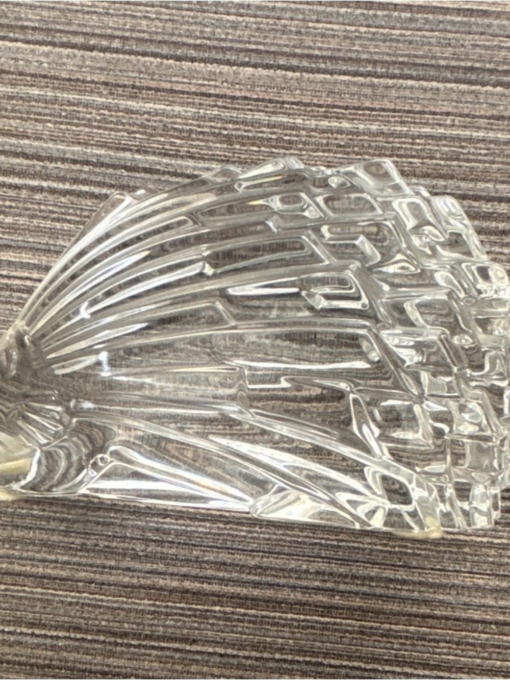 Baccarat Clear Crystal porcupine (hedgehog)